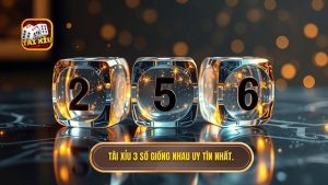Tài xỉu 3 số giống nhau uy tín nhất