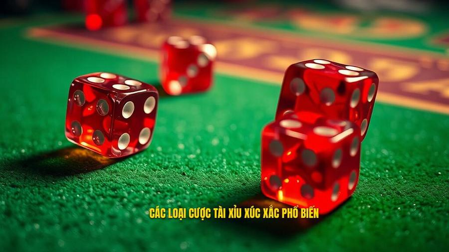 2. Các loại cược tài xỉu xúc xắc phổ biến