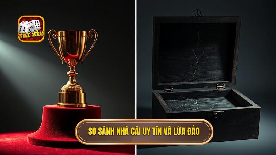 Bảng so sánh: Nhà cái uy tín vs Nhà cái lừa đảo
